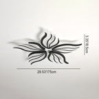 Modern Creative Personality Acrylic Flower Shape LED Semi-flush Mount Ceiling Light