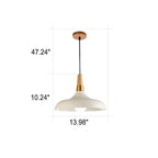 Nordic Macaron Barn Metal Wood 1-light Pendant Light BulbSquare