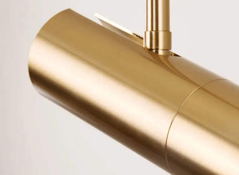 Modern Minimalist Gold 1-light LED Spotlight Pendant Light Lumendat