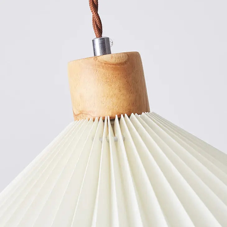 Nordic Minimalist Pleated Shade 1-light Pendant Light Lumendat