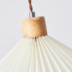 Nordic Minimalist Pleated Shade 1-light Pendant Light Lumendat