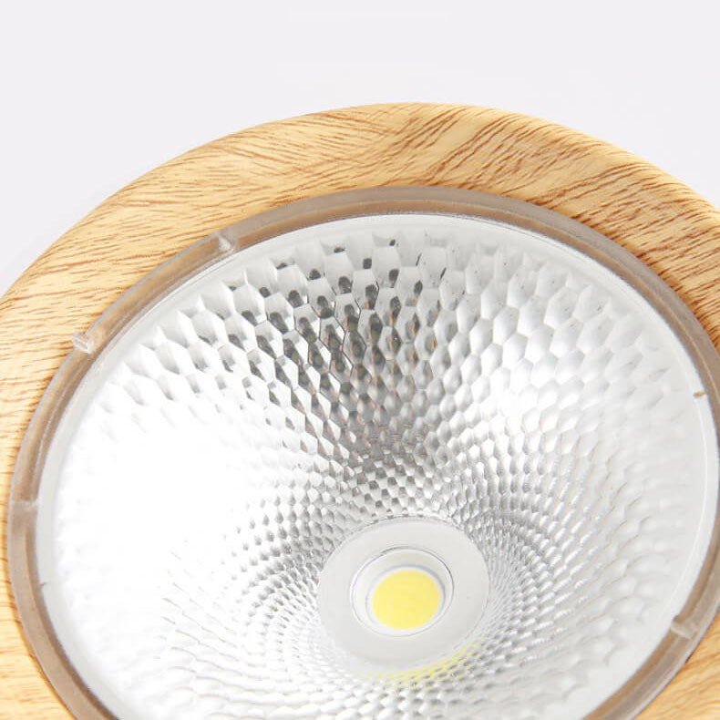 Nordic Cylinder Spotlight LED Flush Mount Ceiling Light BulbSquare