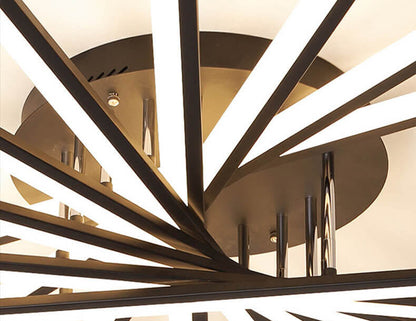 Nordic Creative Line 1-light LED Semi-flush Mount Ceiling Light