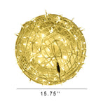 Tangled Ball LED Outdoor Waterproof Decorative Garden Hanging Light Lumendat