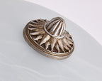 Vintage Glass Sun Bowl Shaped 1/3-Light Flush Mount Ceiling Light Lumendat