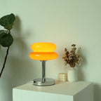 Modern Glass Tart Design 1-Light Table Lamp Lumendat