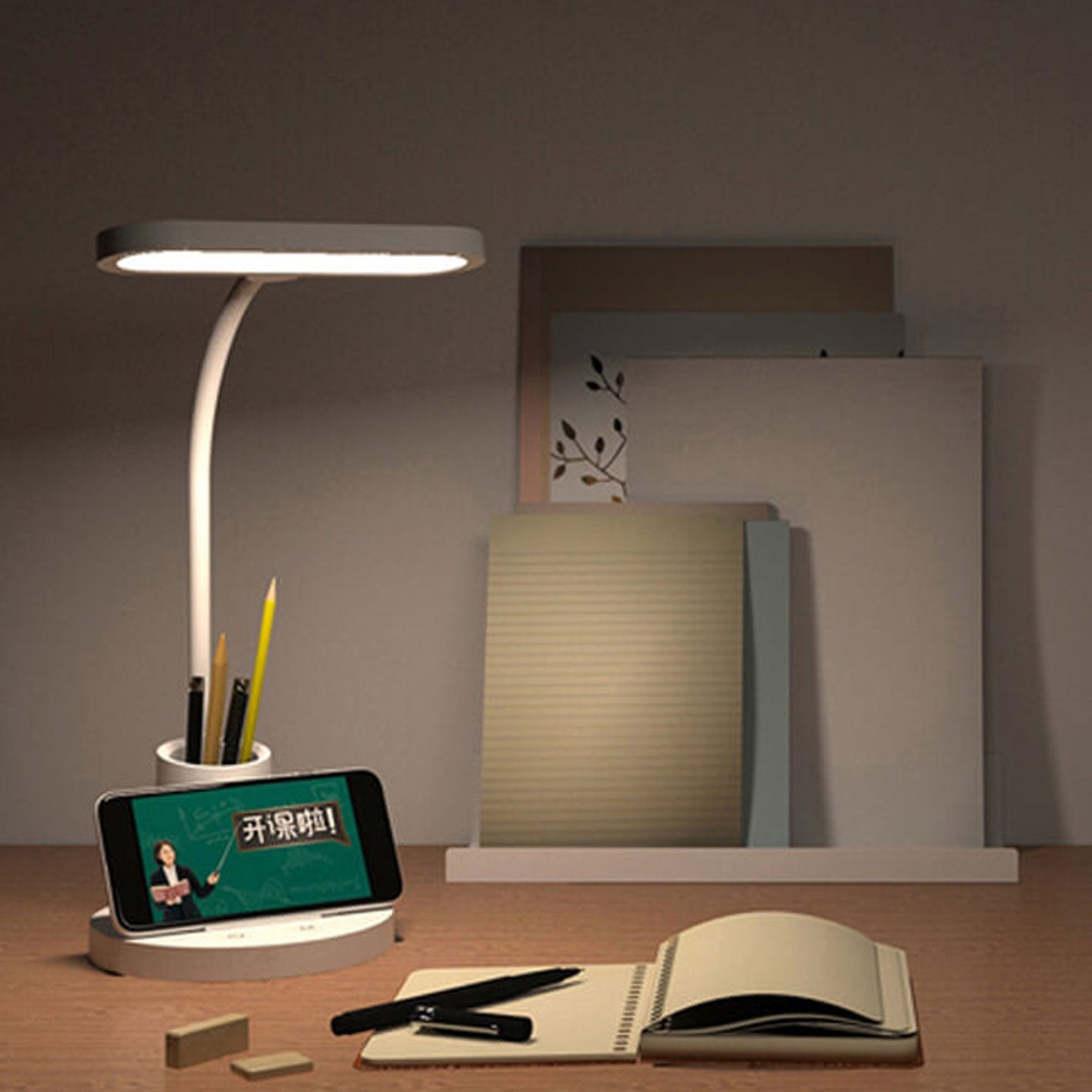 Lumendat Modern Minimalist Blue Light Eye Protection Touch Dimming Table Lamp Lumendat