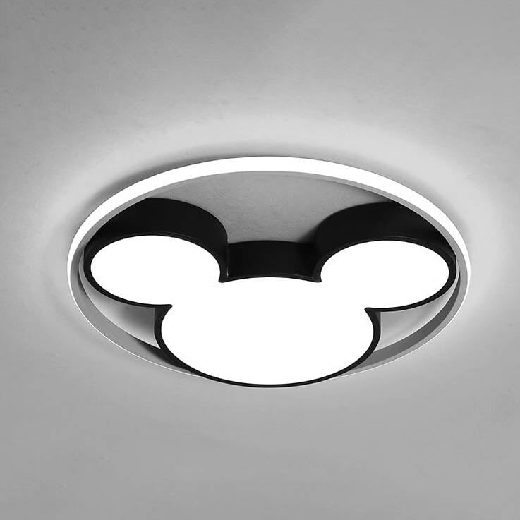 Lumendat Cartoon Mouse LED Flush Mount Ceiling Light Lumendat