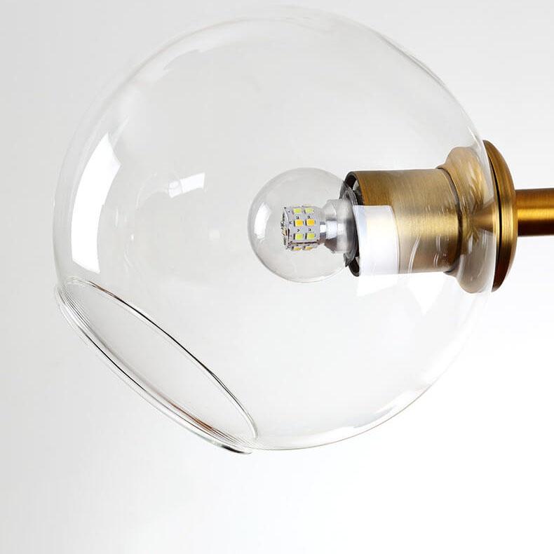 Modern Glass Magic Bean 8-light LED Chandelier