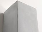Industrial Cement Square Outdoor 1-Light Waterproof Wall Sconce Lamp Lumendat
