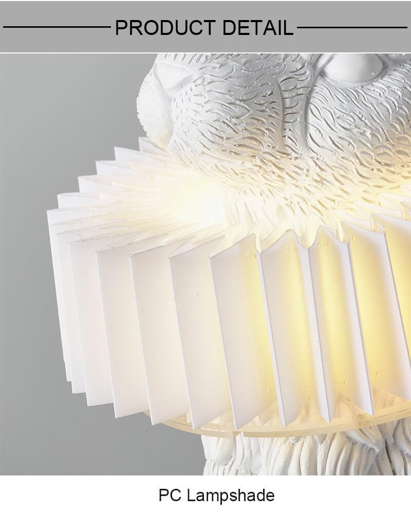 Modern Creative Resin Rabbit LED 1-Light Table Lamp Lumendat