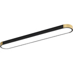 Modern Minimalist Rectangular Ring LED Flush Mount Ceiling Light BulbSquare