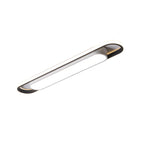 Nordic Minimalist Long Bar Ring LED Flush Mount Ceiling Light Lumendat