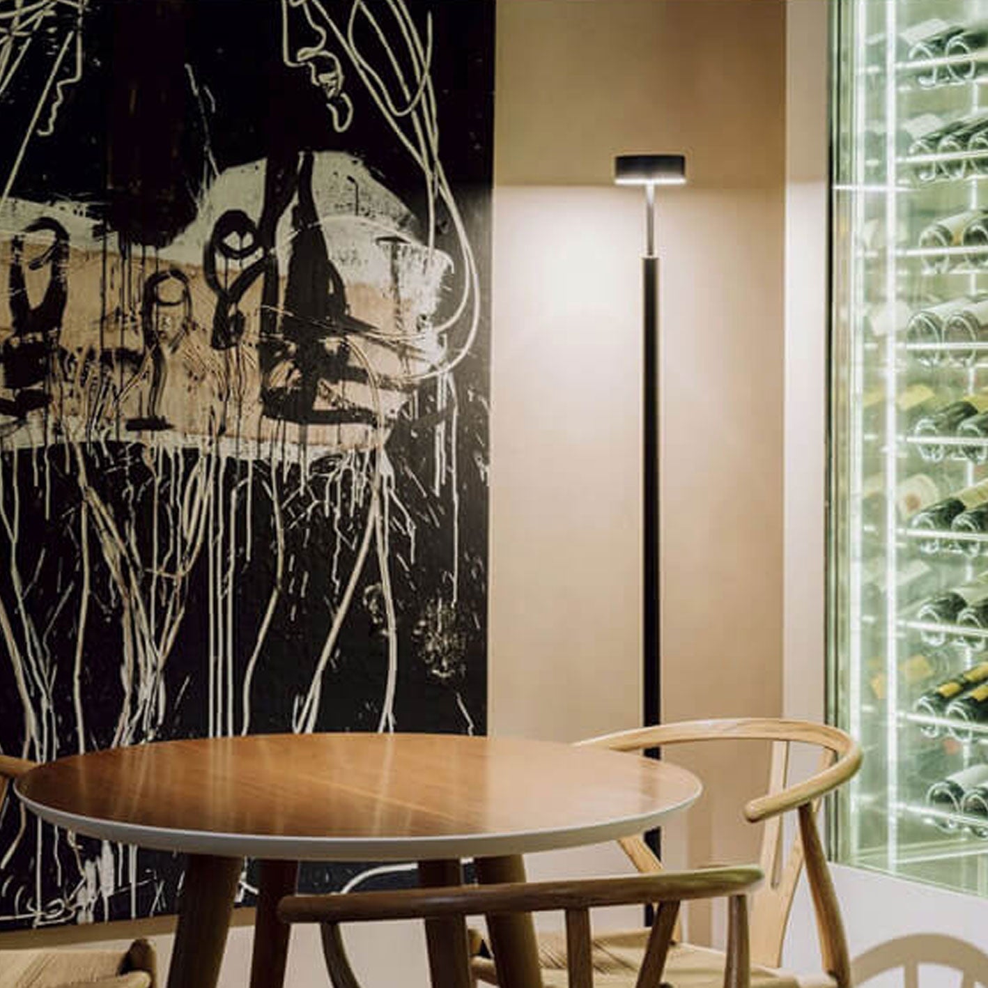 Nordic Minimalist Column LED Standing Floor Lamp Lumendat