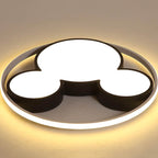 Lumendat Cartoon Mouse LED Flush Mount Ceiling Light Lumendat