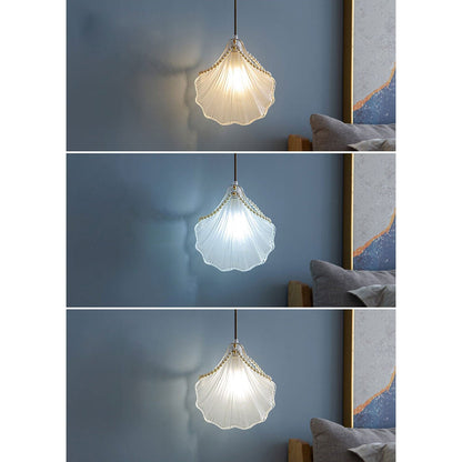 Creative Light Luxury Pearl Shell 1-Light Pendant Light