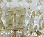 Vintage Round Crystal 4/6 Light Flush Mount Ceiling Light Lumendat
