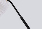 Minimalist Fabric Pleated Shade 1-Light Standing Floor Lamp Lumendat