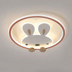 Lumendat Childlike Creative Cartoon Rabbit Design LED Flush Mount Light Lumendat