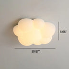 Modern Minimalist Cat Claw Cloud Kids LED Flush Mount Ceiling Light Lumendat
