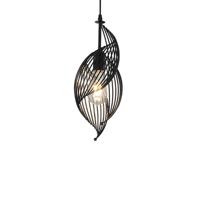 Nordic Creative Iron Sea Snail Shape 1-light Pendant Light BulbSquare