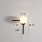Nordic Industrial Retro Combination Graphic 1-Light Wall Sconce Lamp Lumendat