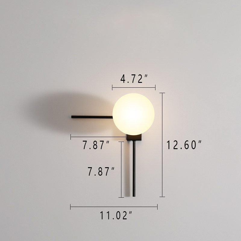 Nordic Industrial Retro Combination Graphic 1-Light Wall Sconce Lamp Lumendat