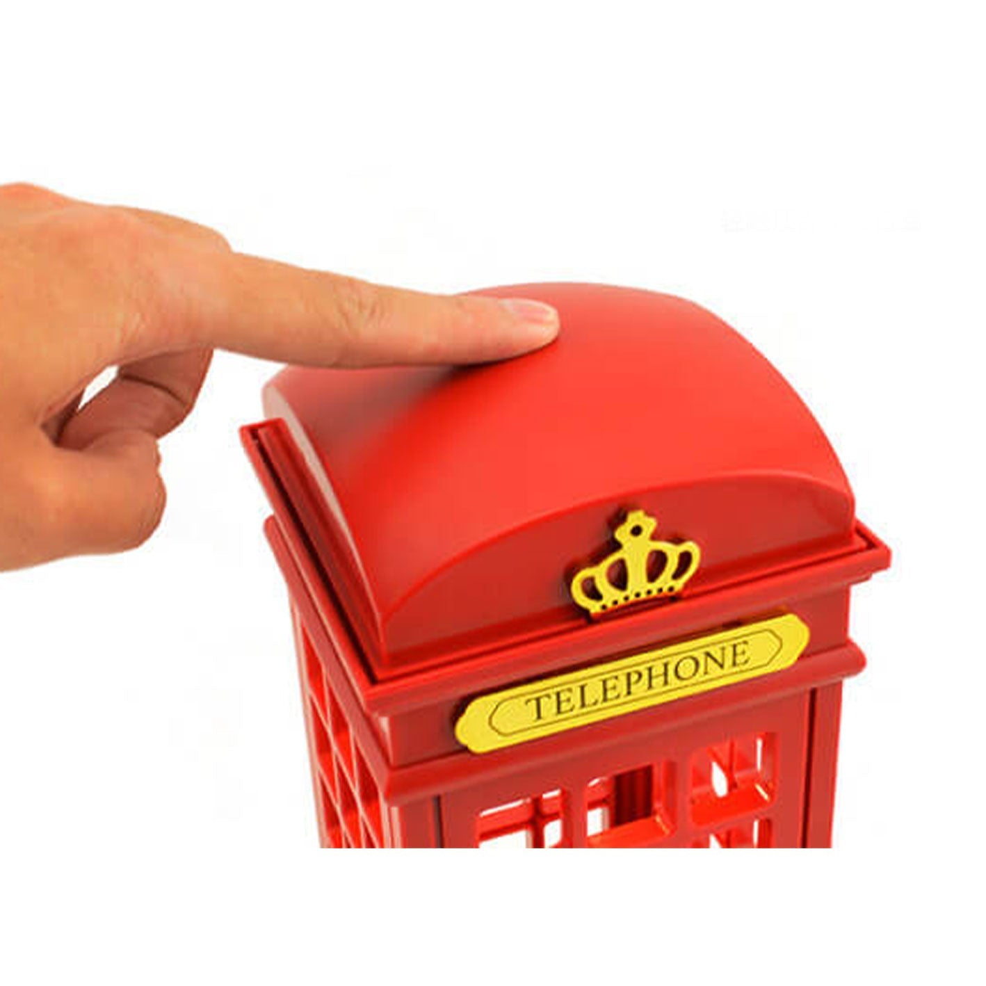 Retro Touch Creative British Phone Booth Design LED Night Light Table Lamp Lumendat