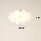 Lumendat Modern Minimalist PVC Floral Shape LED Kids Flush Mount Ceiling Light Lumendat