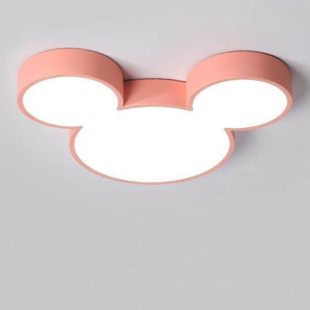 Mouse Cartoon Slim LED Flush Mount Ceiling Light Lumendat
