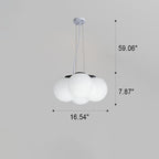 Lumendat Modern Minimalist Flower Bubble LED Kids Flush Mount Ceiling Light Lumendat