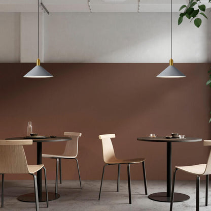 Nordic Minimalist Iron Triangle Cone 1-Light Pendant Light