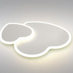Lumendat Modern Creative Minimalist Wrought Iron Geometric LED Flush Mount Ceiling Light Lumendat