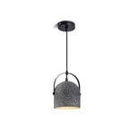 Nordic Creative Cement Cylinder 1-light Pendant Light Lumendat