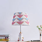 Lumendat Nordic Fun Cartoon Pattern Resin Fabric Children 1-Light Table Lamp Lumendat