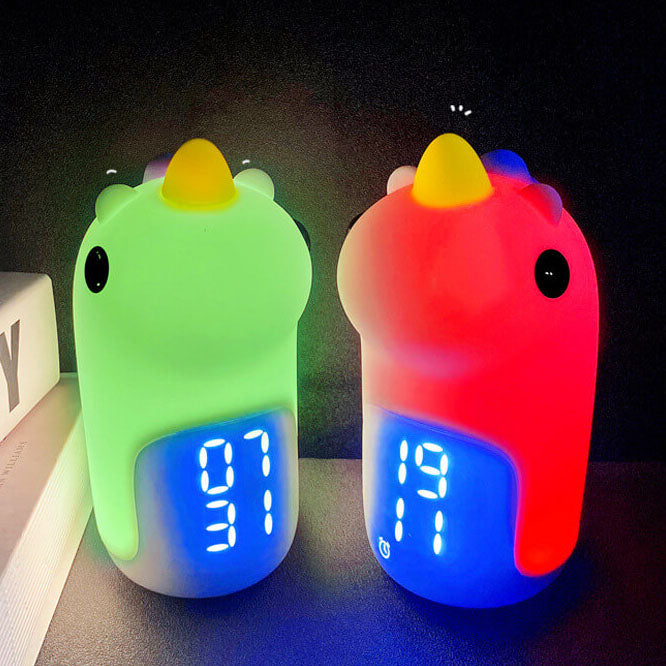 Cartoon Unicorn Timer Alarm Clock LED Night Light Lumendat