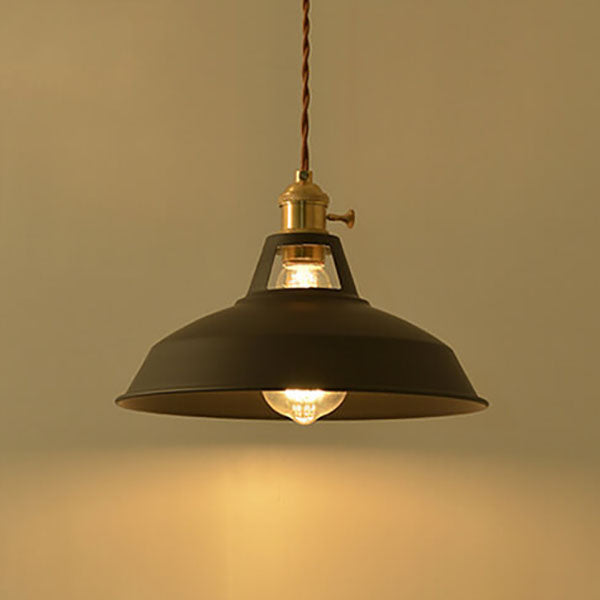 Modern Minimalist Macaroon Iron 1-light Pendant Light BulbSquare