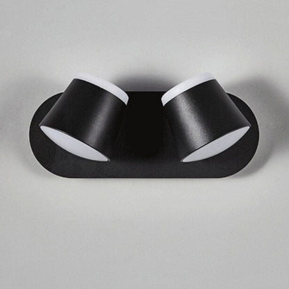 Nordic Rotatable Cylinder Shade 1/2/3 Light LED  Wall Sconce Lamp