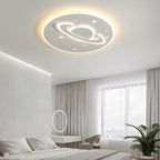 Lumendat Creative Cartoon Planet Star LED Round Flush Mount Ceiling Light Lumendat