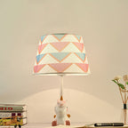 Lumendat Nordic Fun Cartoon Pattern Resin Fabric Children 1-Light Table Lamp Lumendat