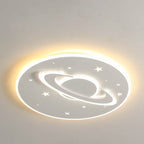 Lumendat Creative Cartoon Planet Star LED Round Flush Mount Ceiling Light Lumendat