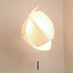 Contemporary Scandinavian Irregular Sail Fabric 3-light Pendant Light for Living Room BulbSquare