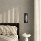 Industrial Japanese Simple Steel Cylinder 1-light Pendant Light