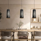 Industrial Japanese Simple Steel Cylinder 1-light Pendant Light