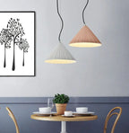 Nordic Resin 1-light Textured Umbrella Pendant Light BulbSquare