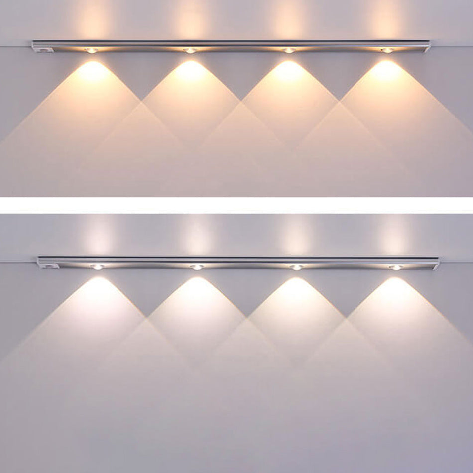Ultra-thin Smart LED Human Sensor Charging Hill Ripple Light Strip Lumendat