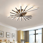 Nordic Creative Line 1-light LED Semi-flush Mount Ceiling Light