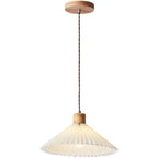 Nordic Minimalist Pleated Shade 1-light Pendant Light Lumendat