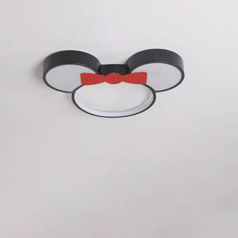 Lumendat Cartoon Mouse LED Flush Mount Ceiling Light Lumendat