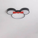Lumendat Cartoon Mouse LED Flush Mount Ceiling Light Lumendat